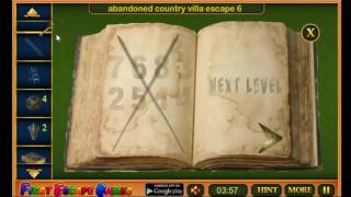 Abandoned Country Villa Escape 2 Walkthrough