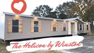 #mobilehometours "The Helicon" by Winston Homebuilders, 3bed (or 4bed) 2bath home loaded