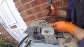 How to remove a Chrysler Dodge webasto/ Как снять вебасто Chrysler Dodge