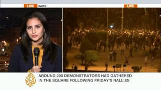 Clashes erupt in Tahrir Square ahead of elections