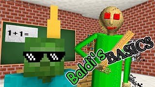 Monster School : BALDI'S BASICS BECOME TEACHER - Minecraft Animation