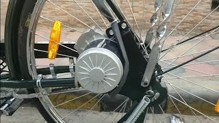 Build a powerful Electric Bicycle at home(PMDC 250W GEARED MOTOR)