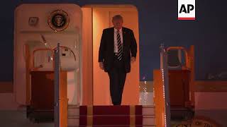 Trump arrives in Hanoi for official meetings