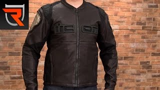 ICON TiMax Leather Motorcycle Jacket Product Spotlight Review | Riders Domain