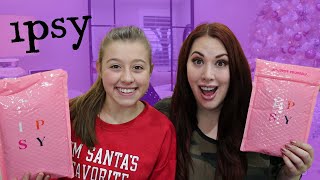 Ipsy Makeup Unboxing With My Mom! Mom vs Teen