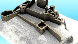 Hrad Lietava 3D - animácia (verzia 2.0)