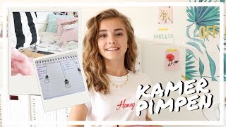 Kamer Pimpen & Huiswerk Maken | Weekvlog | R O S A L I E