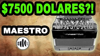 ACORDEON DE $7,500 DOLARES?!? Acordeon Maestro. NAMM 2017