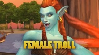 World of Warcraft: Warlords of Draenor - Updated female troll animations