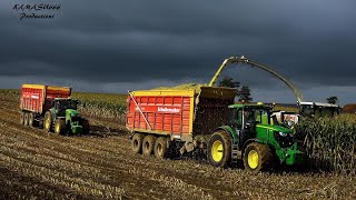 Mais 2019 : Egide London / Claas Jaguar 980 / John Deere 8R / 4K / DJI / Mais ernte