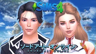 The Sims 4- Sword Art Online| CAS