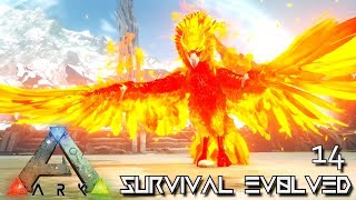 ARK: SURVIVAL EVOLVED - ALPHA PHOENIX TAMING !!! | ARK EXTINCTION ETERNAL MODDED GAMEPLAY E14