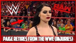 PAIGE RETIRES FROM THE WWE 2018 | WWE RAW 4/9/2018 HIGHLIGHTS (PAIGE RETIRES)