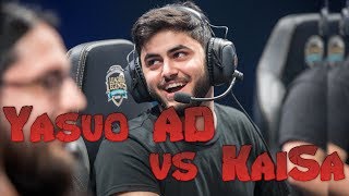 Yassuo - Yasuo ADC vs Kai'Sa Bot - LoL Season 9 NA Ranked | League Of Legends