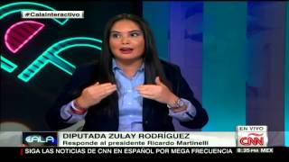 H.D. ZULAY RODRIGUEZ LU ENTREVISTA EN CNN con Ismael Cala