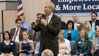 Gov. Bruce Rauner in Belleville