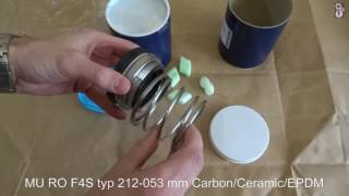 Торцевое уплотнение к оборудованию Нормит MU RO F4S typ 212 053 mm