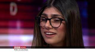 Former Adult Actress Mia Khalifa in HARDtalk interview with Stephen Sackur