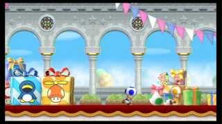 New Super Mario Bros. Wii 100% Walkthrough Part 1 - World 1 (1-1, 1-2, 1-3, 1-T) All Star Coins