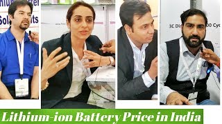 Lithium-ion Battery Price in India -  Li-ion Battery Manufacturers
