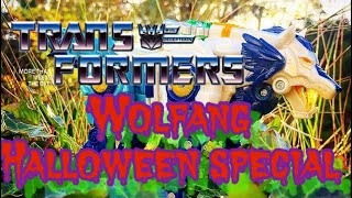 transformers cybertron snarl / wolf fang review Halloween special