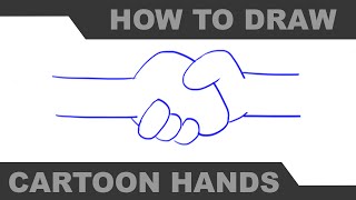 How to Draw Cartoon Hands Part 3 - Mr. H