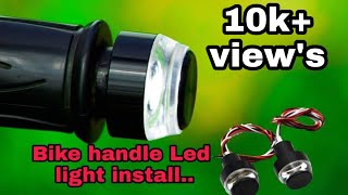 Bike handle light Install Apache160