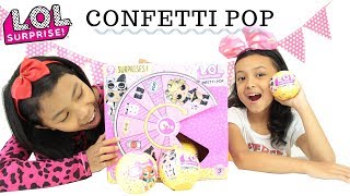 LOL SURPRISE CONFETTI POP SERIES 3 ♥ Toys Unboxing LOL ♥ Mainan anak terbaru