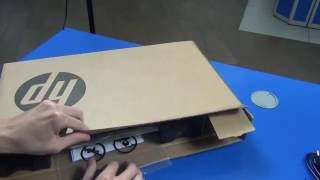 HP ProBook 450 (P5S63EA) - распаковка (unboxing)