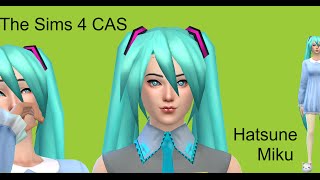 The Sims 4 CAS: Hatsune Miku