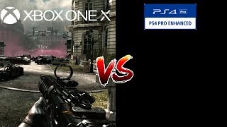 Call Of Duty: Modern Warfare 3 Backward Compatibility Comparison: (Xbox One X) Vs (PS4 Pro)