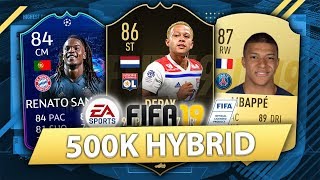 INCREDIBLE 500K HYBRID w/ SIF DEPAY! FIFA 19 SQUAD BUILDER