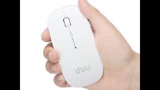 Mouse ricaricabile bianco Bluetooth
