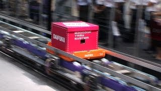 世界最速の空港手荷物搬送システム「バゲージトレイシステム」 #DigInfo
