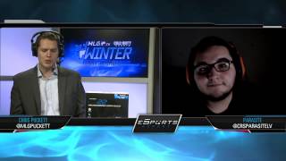 Parasite Interview - Curse LV vs EnvyUS - Finals - MLG Winter Invitational