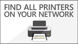 How to Find all Printers on Network | Network Printer Discovery