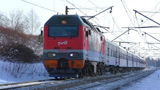 ЭП2К-045 со скорым поездом №122У Оренбург-Екатеринбург