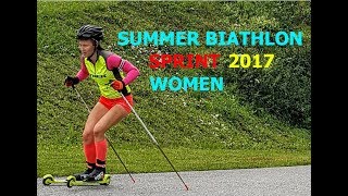 SUMMER BIATHLON WOMEN SPRINT 26.08.2017 World Championship Chaykovskiy (Russia)