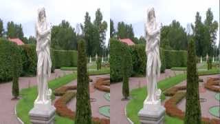 Ломоносов.Lomonosov in 3d-side by side(стереопара) sbs