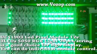 UCS1903 Led Pixel Module 12v 3LEDs 5050 RGB Light