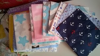 Распаковка посылки №4 с Aliexpress. Ткани.