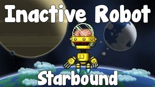 Starbound Boss Fight - Inactive Robot