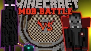 Ender Lord Vs. Vampire Overlord - Minecraft Mob Battles - Legendary Beasts Mod Battle
