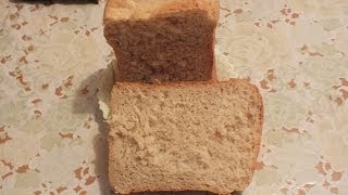 хлеб пшеничный с геркулесом в хлебопечке bread in the bread maker