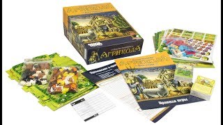 Настольная игра Агрикола (новое издание) 2 часть игры