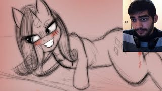 АСК ЛИЛ МИСС РАРИТИ / Ask Lil Miss Rarity / 4 Часть / MLP Крипипаста - Реакция на Комикс