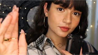 ASMR Tascam Inaudible Whispers & Face Touching ♡
