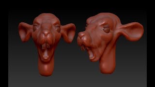 Sculptris Alfa 6 как сделать болванку КРЫСА