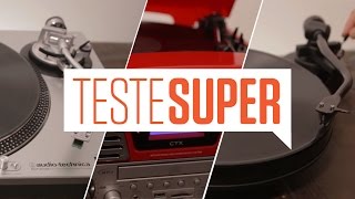 Teste SUPER #17: Toca-discos de vinil