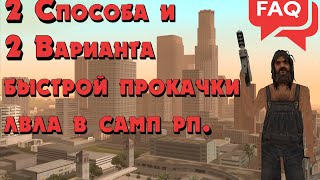 Самый большой лвл в самп